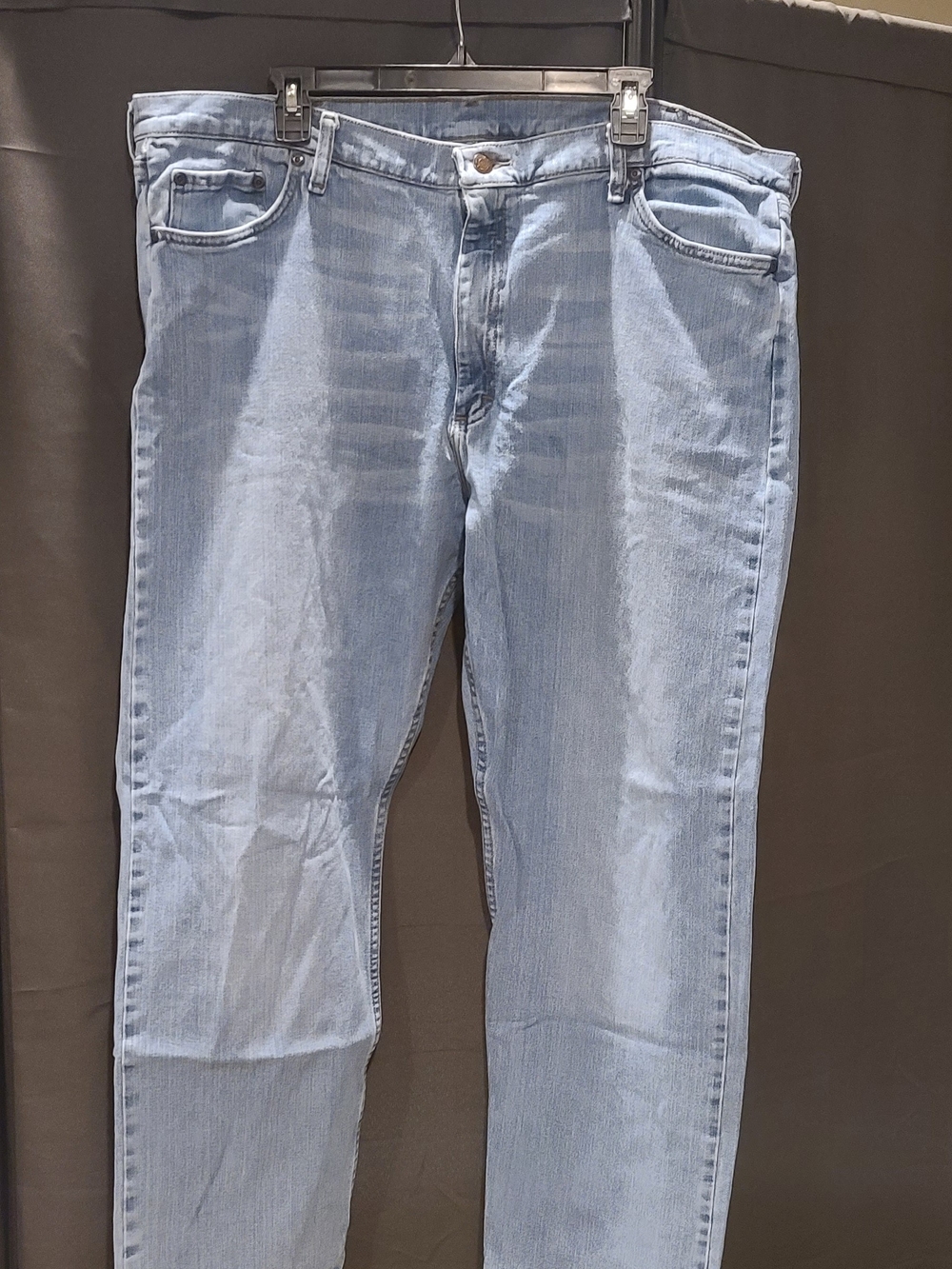 Wrangler Light Blue Slim Straight Jeans